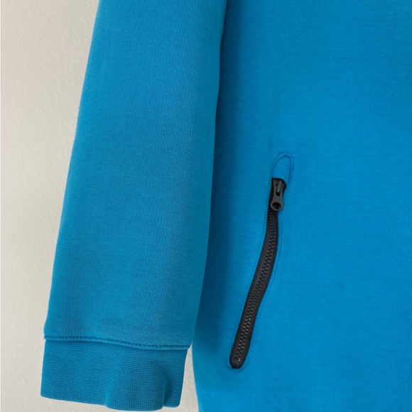 Nike Teal Full-Zip Hoodie with Pink Accents - Picture 4 of 7